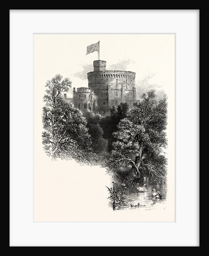 Windsor Castle, the Round Tower by Anonymous