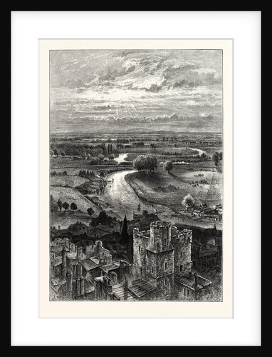 The Thames Valley, from the Round Tower of Windsor Castle by Anonymous