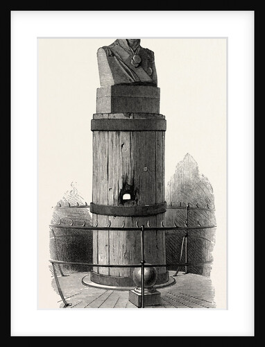 Nelson's Bust. Horatio Nelson, 1st Viscount Nelson, British Admiral by Anonymous