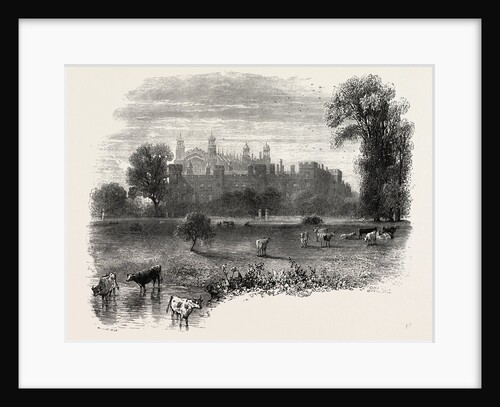 Eton College, from the River by Anonymous