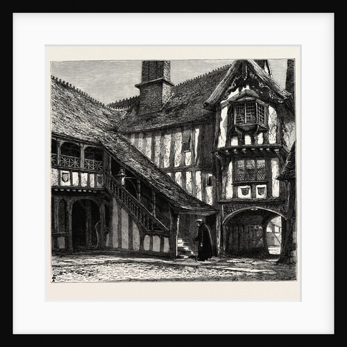 Courtyard of Leicester's Hospital by Anonymous