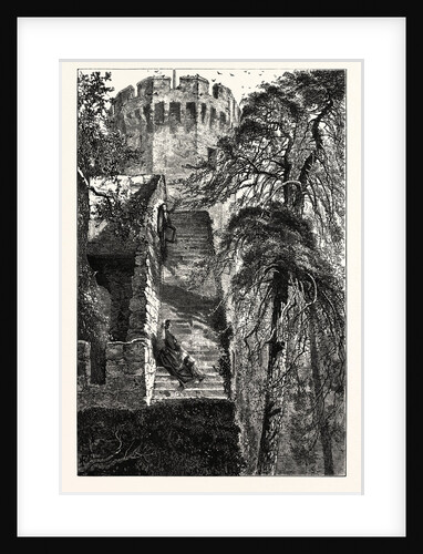 Guy's Tower and the Walls of Warwick Castle by Anonymous