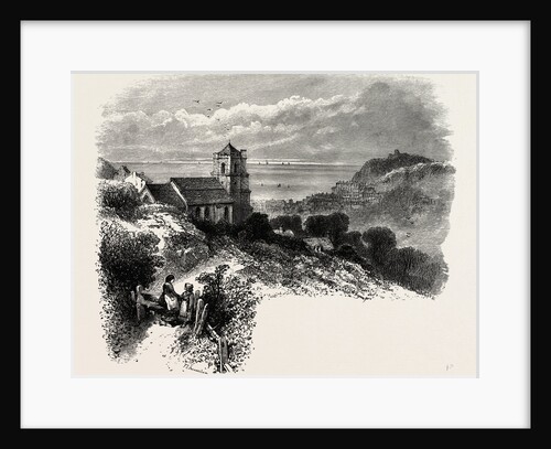 All Saints, Hastings, from Eastcliff, East Sussex by Anonymous
