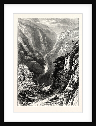 In Dove Dale, Peak District, England by Anonymous