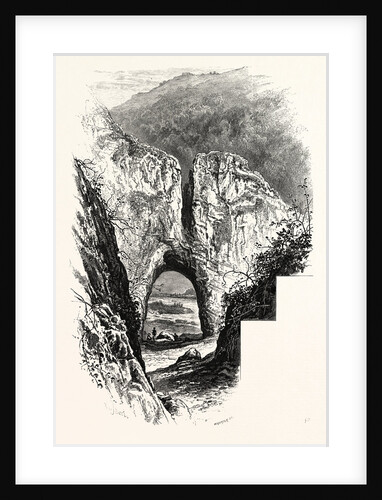 Reynard's Cave, Dove Dale, Peak District, England by Anonymous