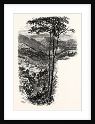 The Vale of Cromford and Matlock, from the Black Rocks by Anonymous