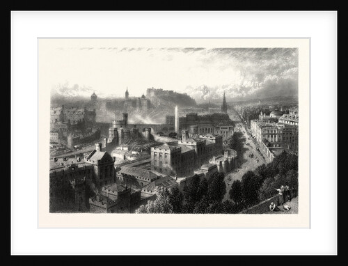 Edinburgh from Calton Hill, Scotland by Anonymous