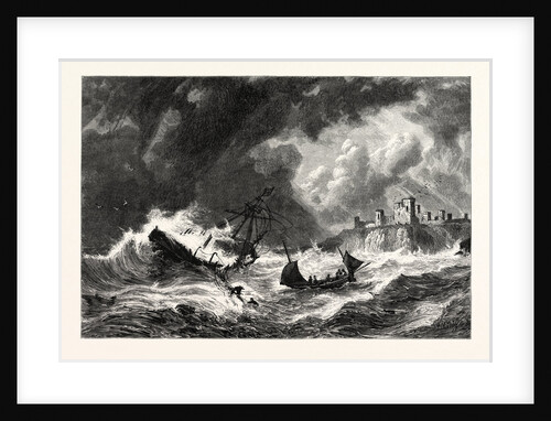 The Sea Off Tantallon, Scotland by Anonymous