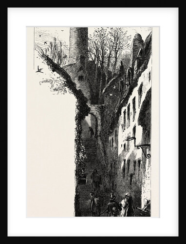 St. Canice's Steps, Kilkenny, Ireland by Anonymous