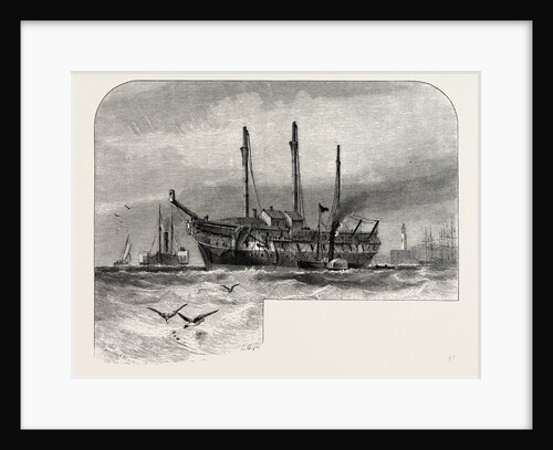 An Old Hulk in the Thames by Anonymous