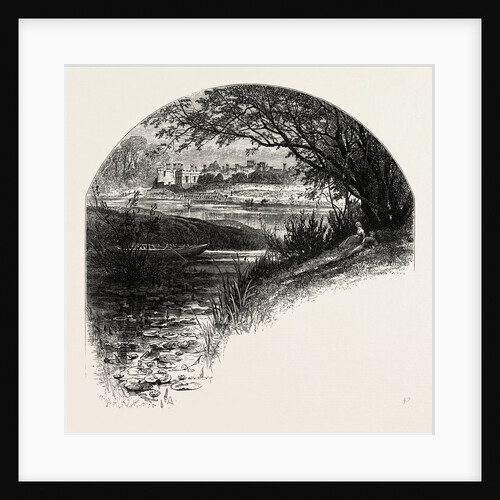 The Thames at Hampton Court by Anonymous