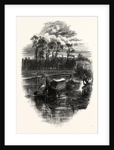 A Gala Day at Hampton Court by Anonymous