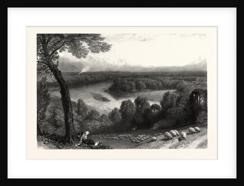 The Thames from Richmond Hill, London by Anonymous