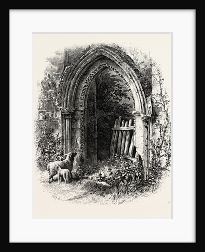 Doorway at Rivaux Abbey by Anonymous