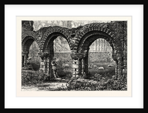 Chapter House, Much Wenlock Abbey by Anonymous