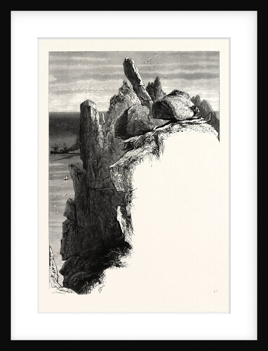 The Logan Rock, Cornwall by Anonymous