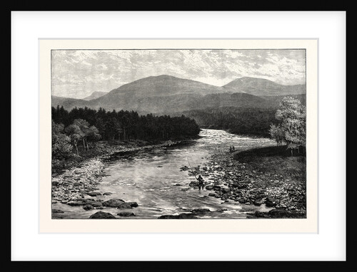 View from the Old Bridge, Invercauld by Anonymous