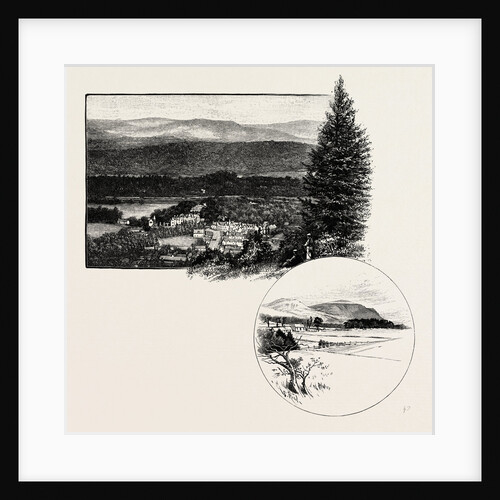 Birnam, from Birnam Hill, and Dunsinane Hill (Right at the Bottom) by Anonymous