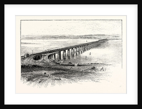 The New Tay Viaduct, from the South by Anonymous
