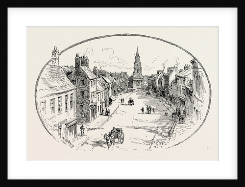 High Street, Berwick, with the Town Hall by Anonymous