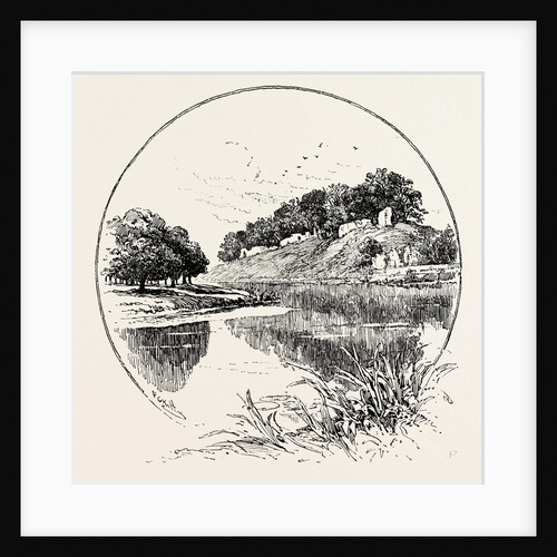 Ruins of Roxburgh Castle by Anonymous
