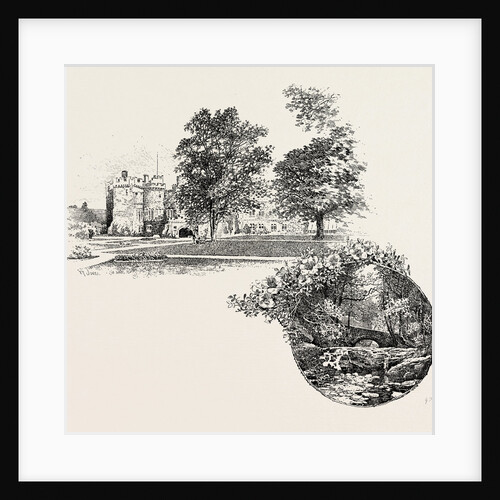 Featherstone Castle and Featherstone Bridge by Anonymous