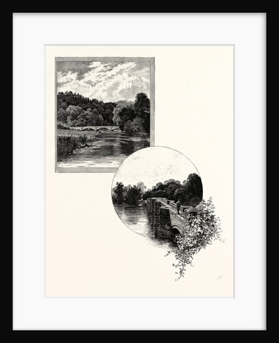 Wolseley Bridge, Shugborough by Anonymous