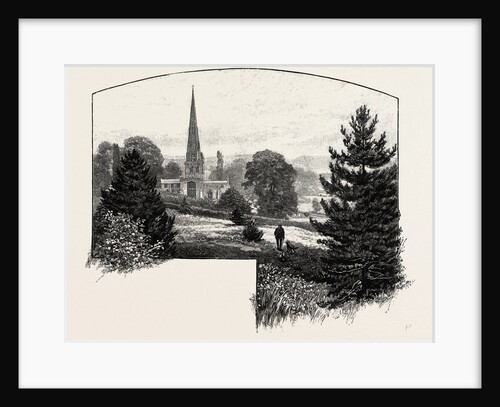 Ashbourne Church by Anonymous