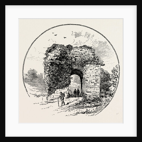 John of Gaunt's Gateway, Tutbury Castle by Anonymous
