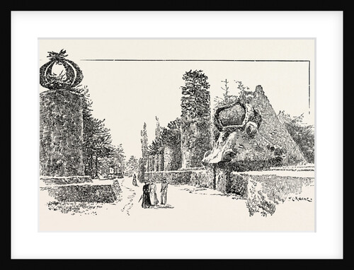 In the South Gardens, Elvaston by Anonymous
