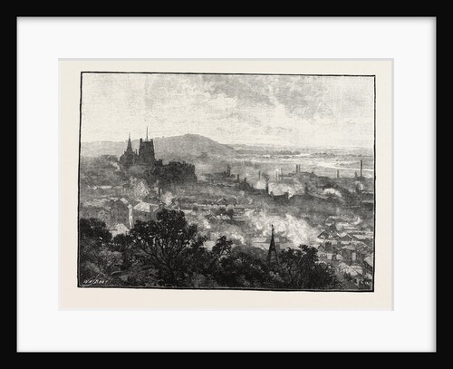 Nottingham, from the Castle by Anonymous