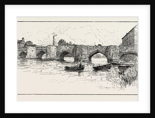 Huntingdon Bridge by Anonymous