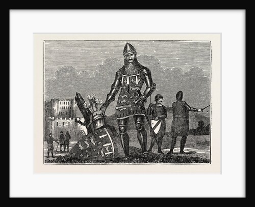 Military Costume of Edward the Black Prince, Edward of Woodstock, in 1376. by Anonymous