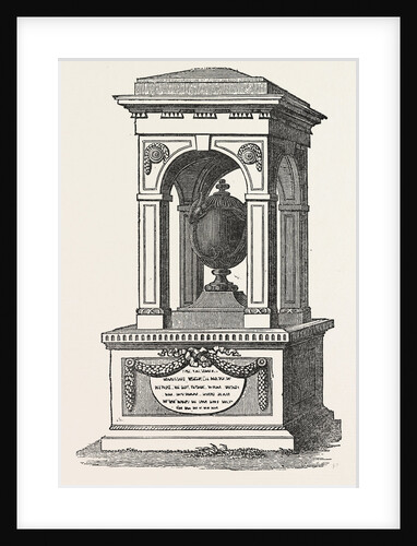 Monument to the Memory of Sir Hans Sloane in Chelsea Church Yard, London by Anonymous