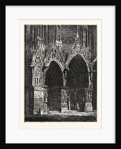 This Cathedral of Rheims, in France by Anonymous