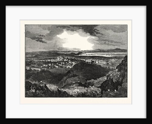 View of Edinburgh from Arthur's Seat by Anonymous