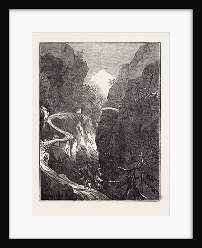 The Alpine Road, Called the Via Mala by Anonymous