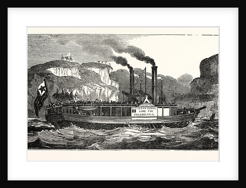 The American Steam Vessel, the Carroll of Carrolton by Anonymous