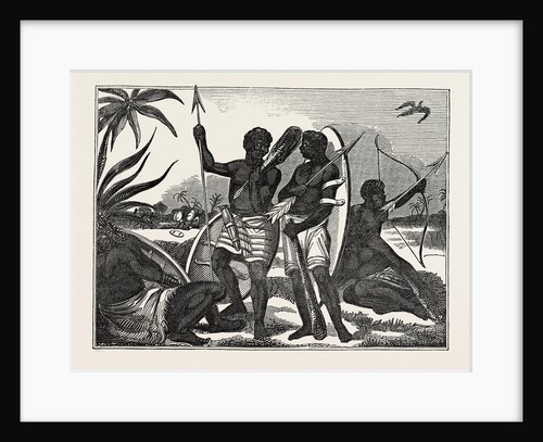 Dress and Arms of the Natives of Madagascar by Anonymous