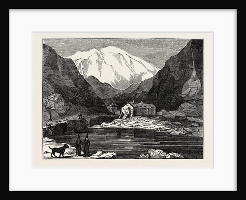 The Hospice on Mount St. Bernard, Switzerland by Anonymous