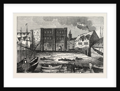 The Custom House in the Time of Queen Elizabeth, London by Anonymous