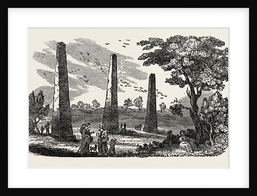 The Arrows, Near Boroughbridge, Yorkshire: The Three Columns, Called the Devil's Arrows by Anonymous