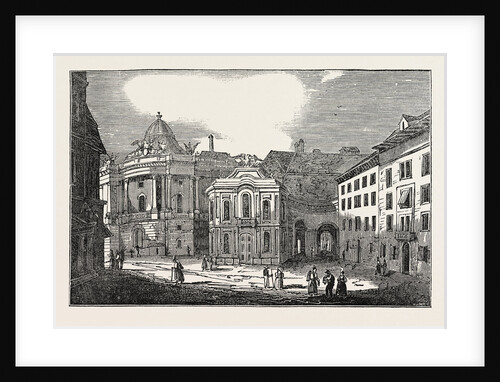 St. Michael's Place, and the Imperial Palace, Vienna, Austria by Anonymous