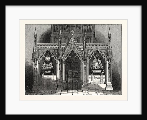 The New Screen in Westminster Abbey, London by Anonymous