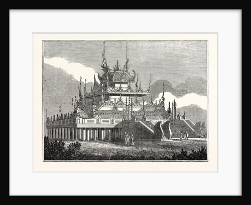 Burmese Kioum, or Royal Convent, Burma by Anonymous