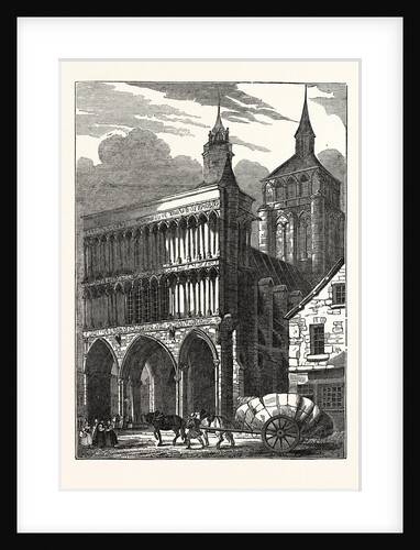 The Church of Notre Dame at Dijon, France by Anonymous