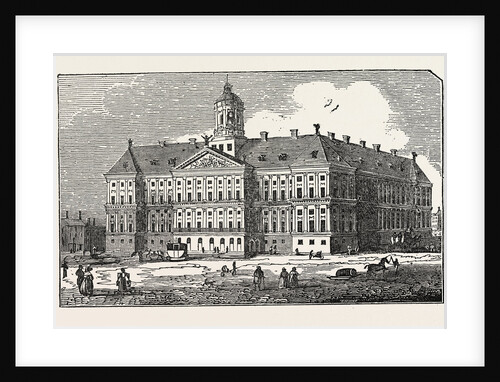 The Royal Palace at Amsterdam, the Netherlands by Anonymous