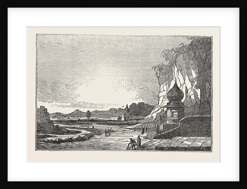 The Ghaut (or Landing Place) of Etawah by Anonymous