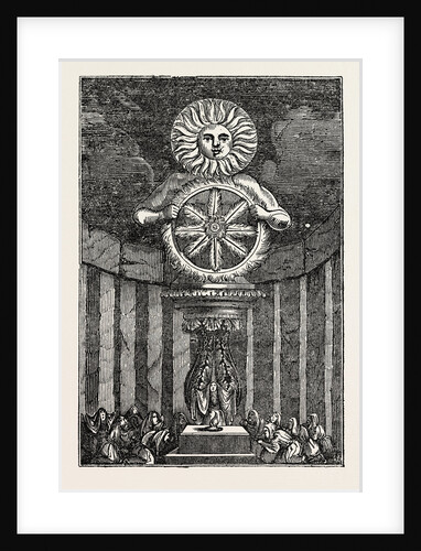 The Idol of the Sun, a Saxon Idol by Anonymous