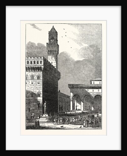 The Ducal Palace, Florence Italy by Anonymous